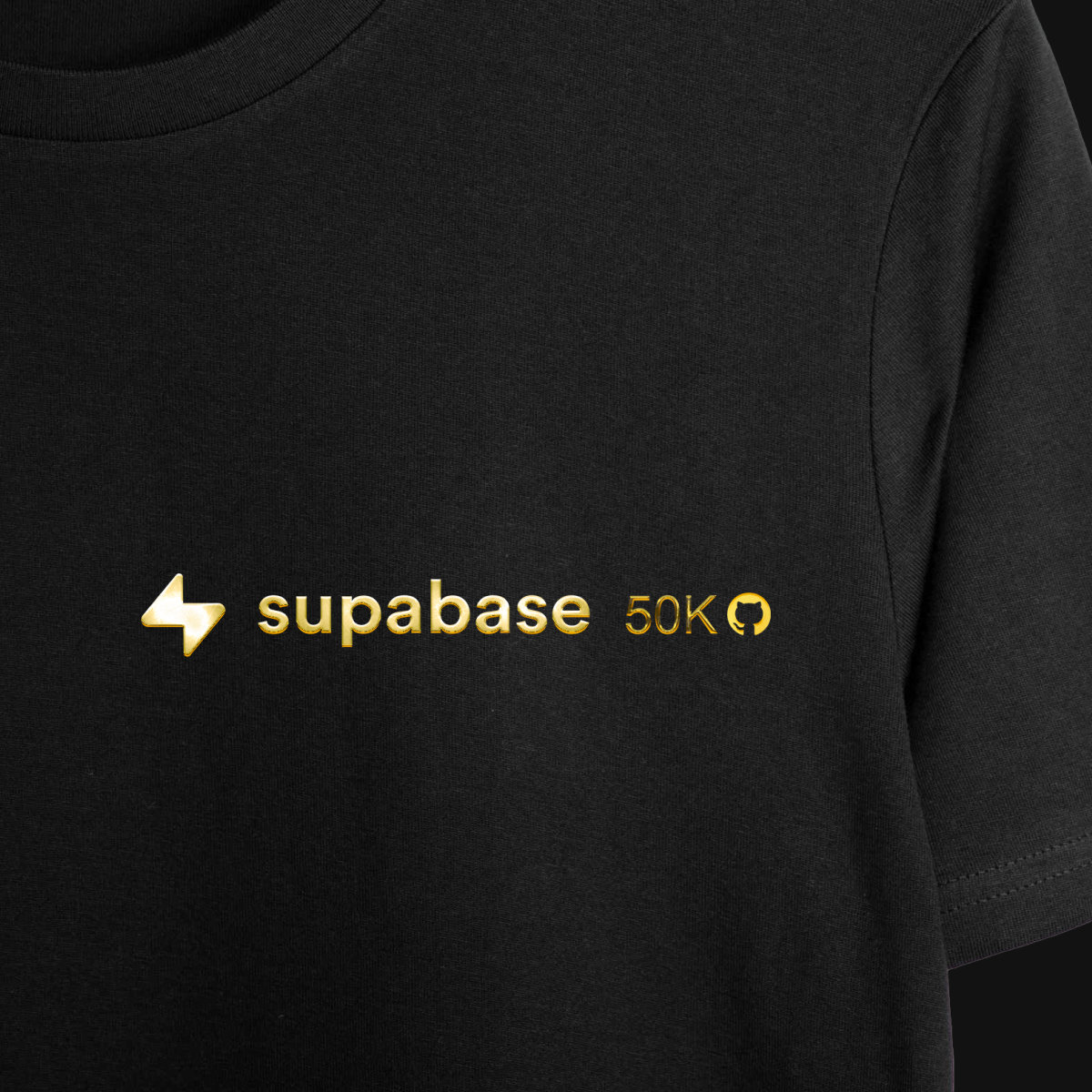 Supabase s 50K GitHub Tee Supabase s 50k github tee